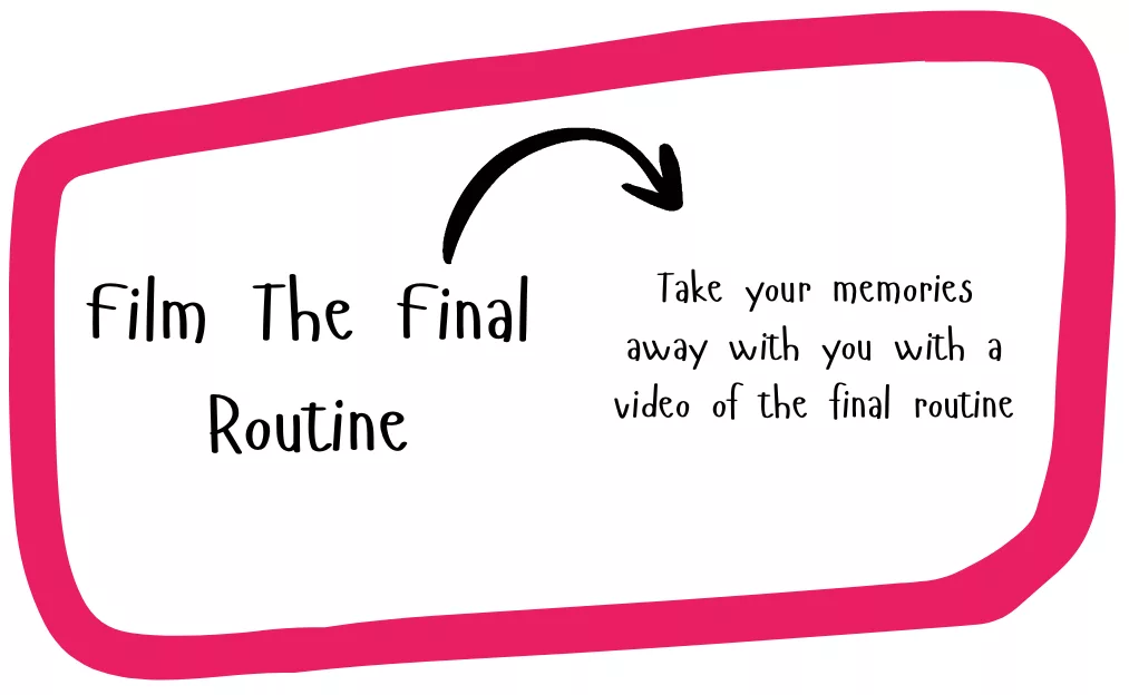 Film the final routine